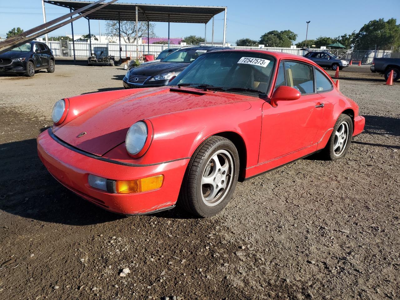 PORSCHE 911 1992 wp0ab2960ns420242