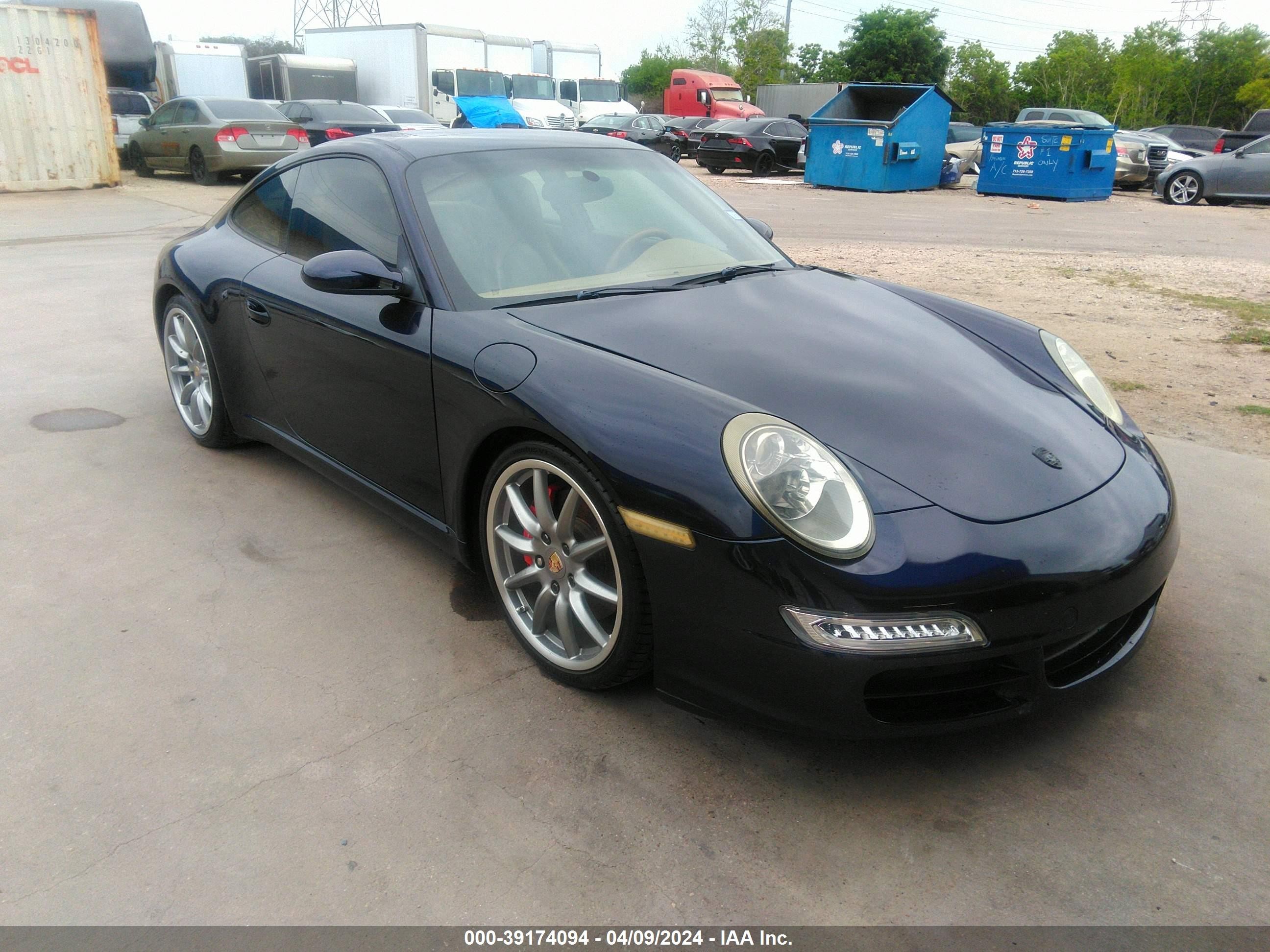 PORSCHE 911 2008 wp0ab29918s730446