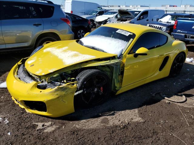 PORSCHE CAYMAN S 2014 wp0ab2a80ek192255