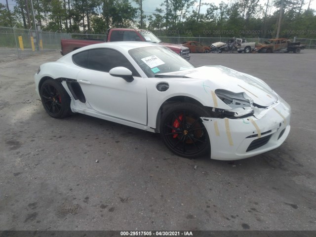 PORSCHE 718 CAYMAN 2018 wp0ab2a81jk279141