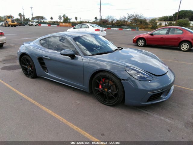 PORSCHE 718 CAYMAN 2017 wp0ab2a84hs285896