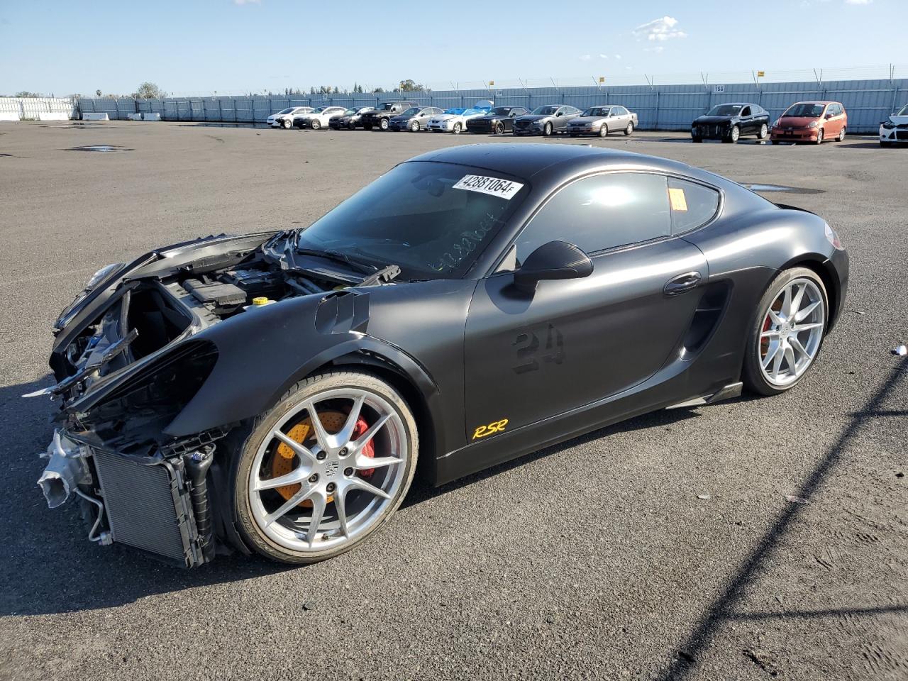 PORSCHE CAYMAN 2015 wp0ab2a86fk184999