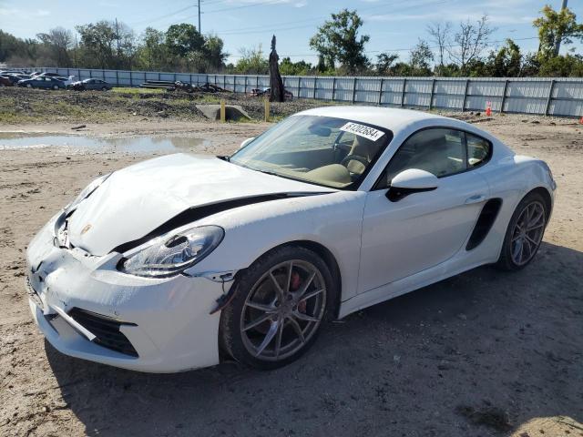 PORSCHE CAYMAN 2017 wp0ab2a86hs285771