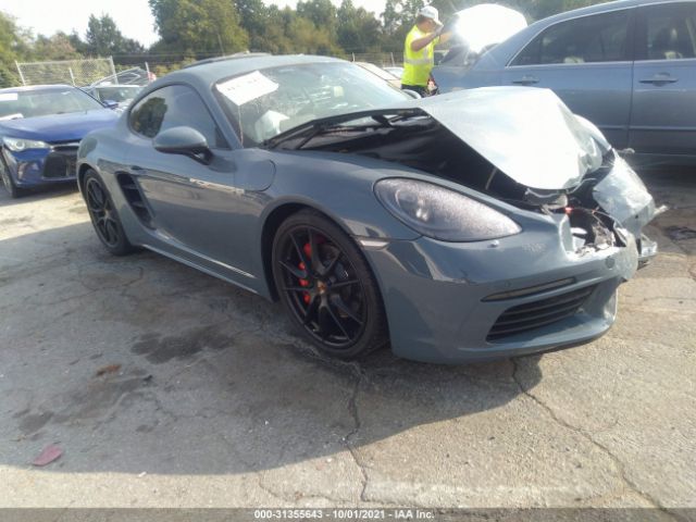 PORSCHE 718 CAYMAN 2018 wp0ab2a86js278681