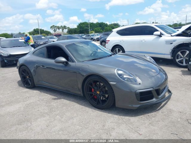 PORSCHE 911 2018 wp0ab2a96js122830