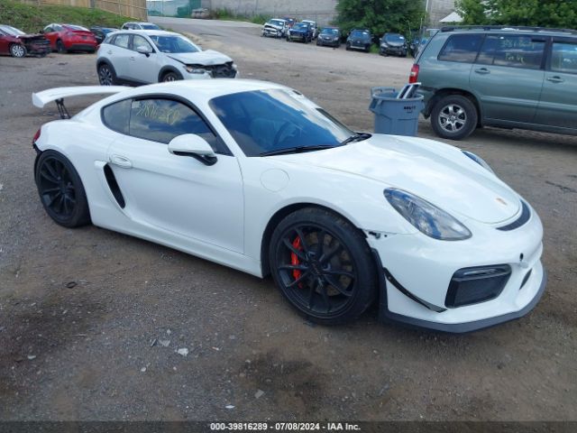 PORSCHE CAYMAN 2016 wp0ac2a82gk197585