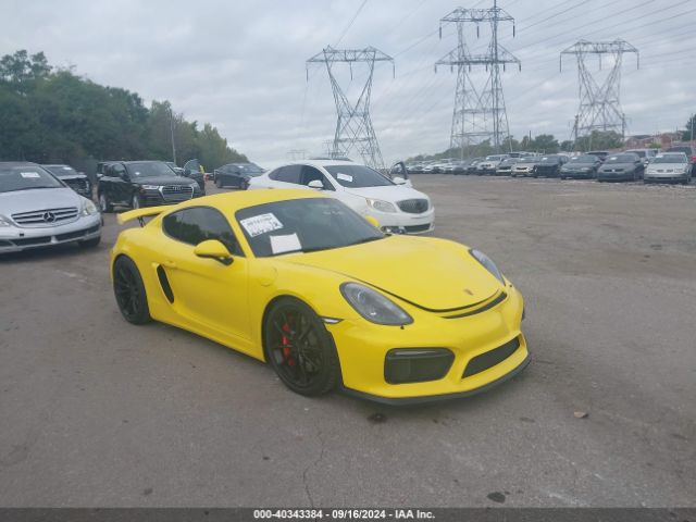 PORSCHE CAYMAN 2016 wp0ac2a83gk192573