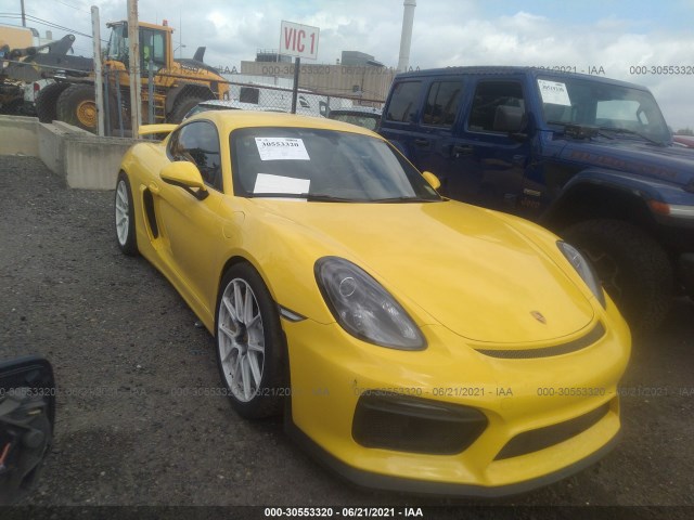 PORSCHE CAYMAN 2016 wp0ac2a88gk192049