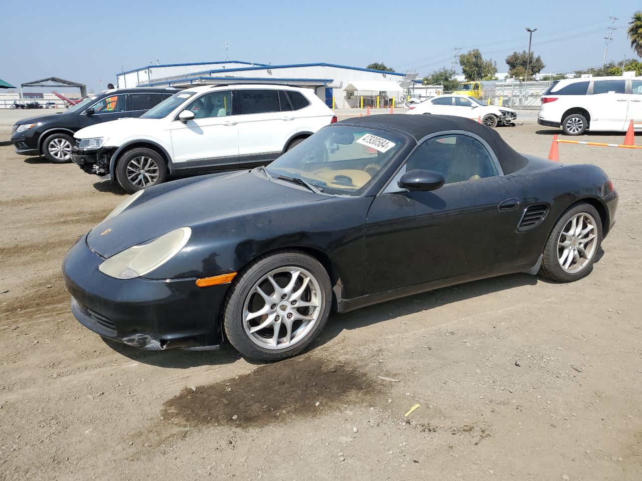 PORSCHE BOXSTER 2003 wp0ca29813u623218