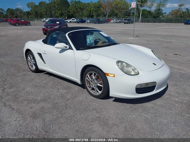 PORSCHE BOXSTER 2007 wp0ca29877u711177