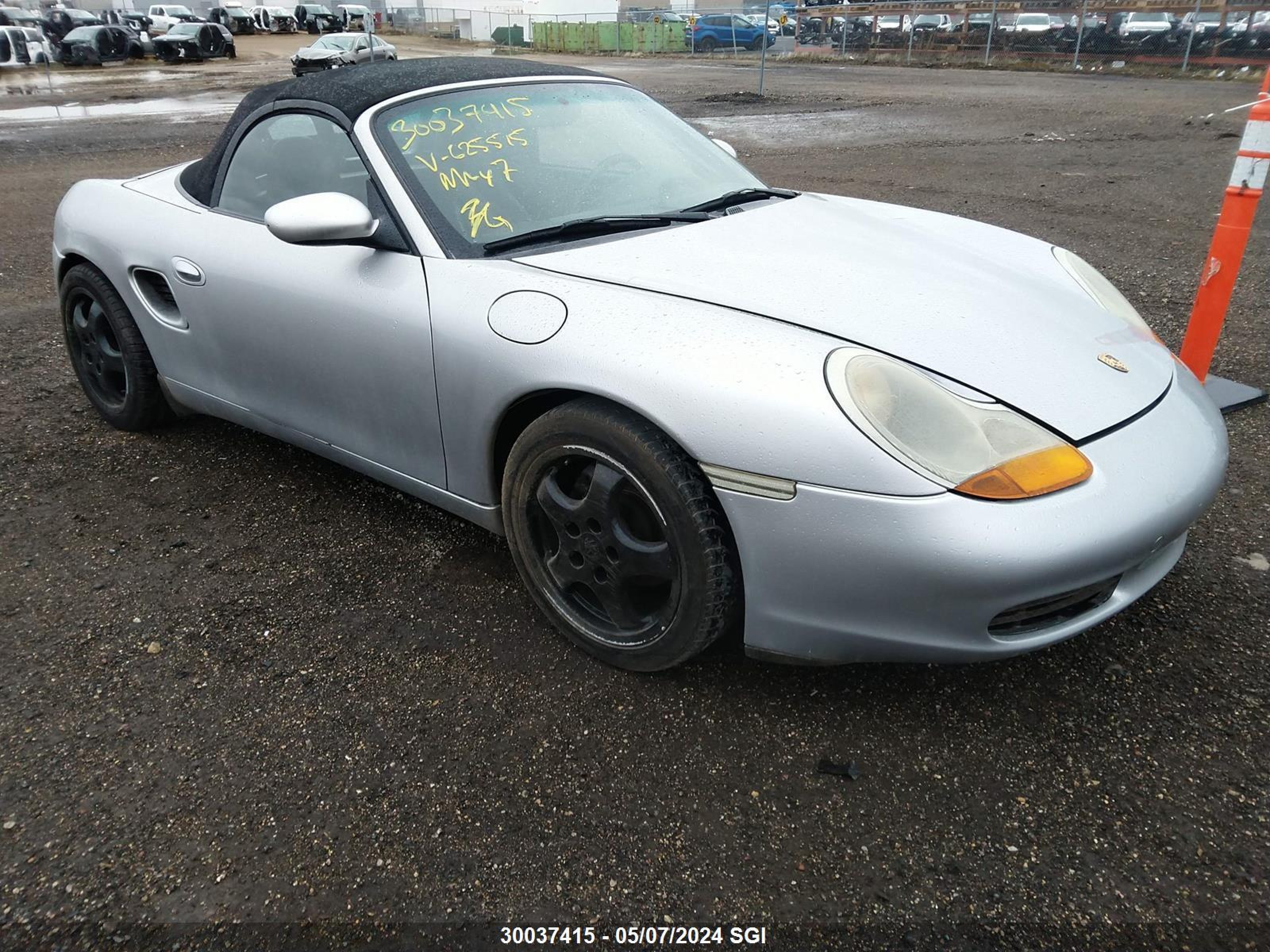 PORSCHE BOXSTER 2000 wp0ca2987yu625515