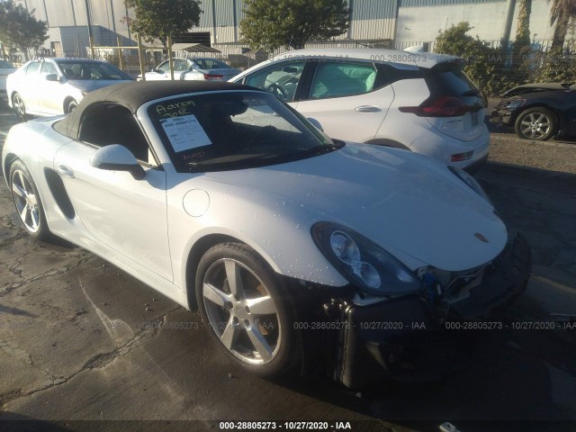 PORSCHE BOXSTER 2016 wp0ca2a80gs120700