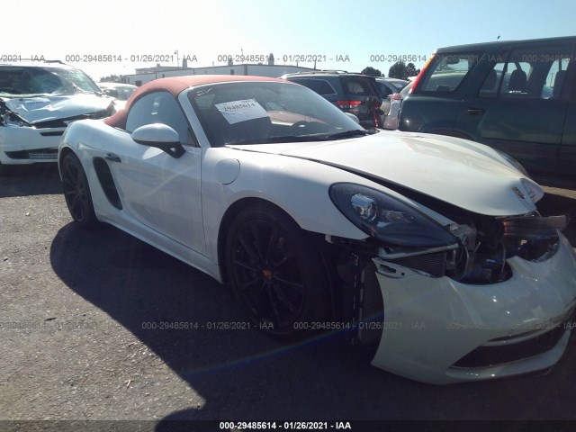 PORSCHE 718 BOXSTER 2018 wp0ca2a80js210405