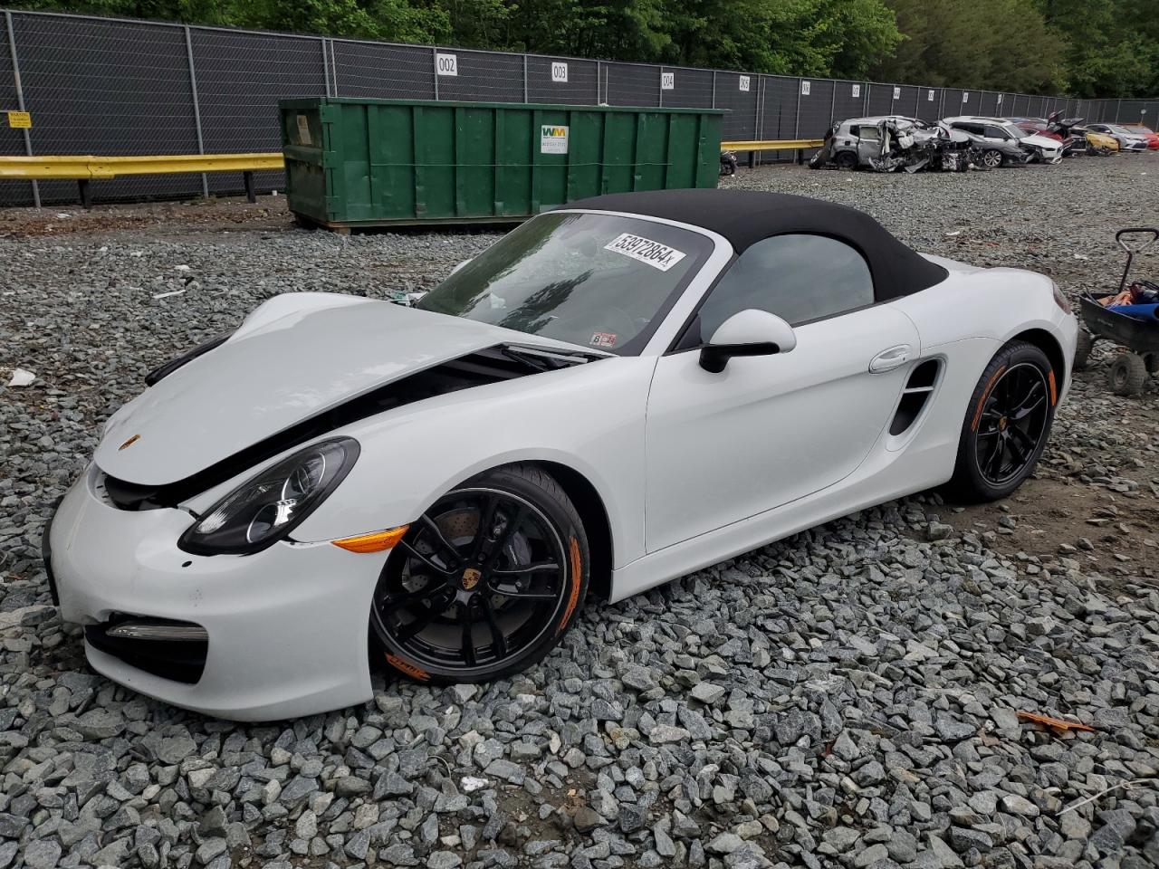 PORSCHE BOXSTER 2015 wp0ca2a82fs110247