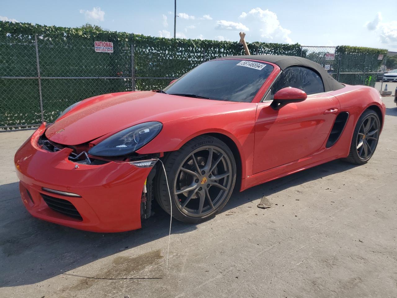 PORSCHE BOXSTER 2017 wp0ca2a83hs220520