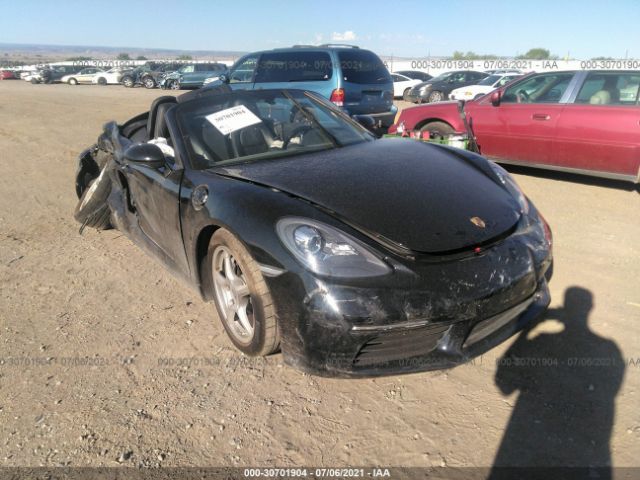 PORSCHE 718 BOXSTER 2017 wp0ca2a84hs221644