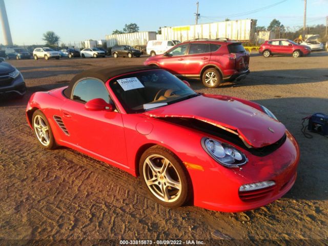 PORSCHE BOXSTER 2012 wp0ca2a85cs710305