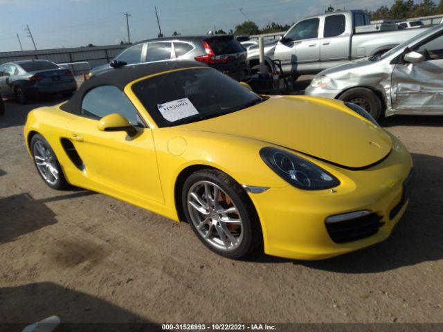 PORSCHE BOXSTER 2015 wp0ca2a85fs120531