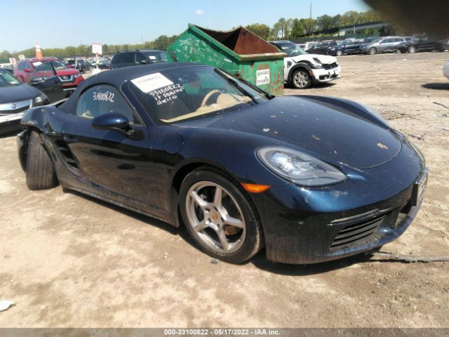 PORSCHE 718 BOXSTER 2017 wp0ca2a86hs221340