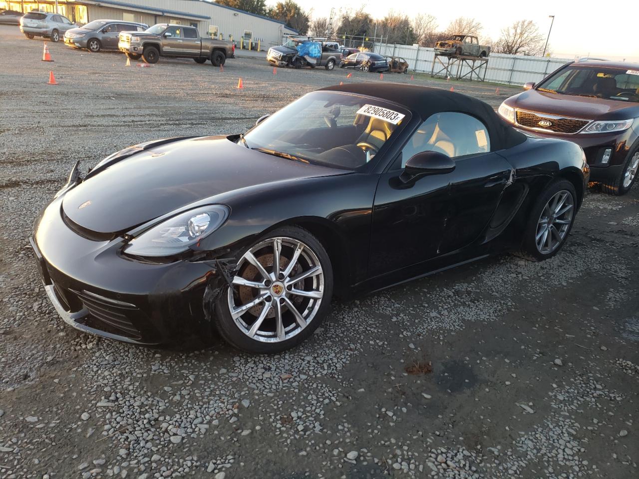 PORSCHE BOXSTER 2017 wp0ca2a88hs221047