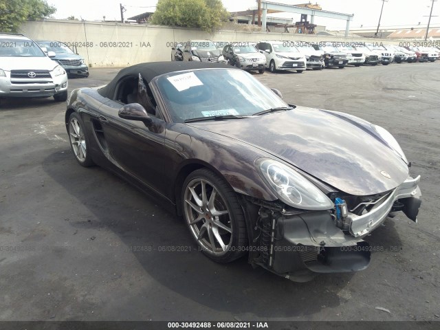 PORSCHE BOXSTER 2014 wp0ca2a89es120773