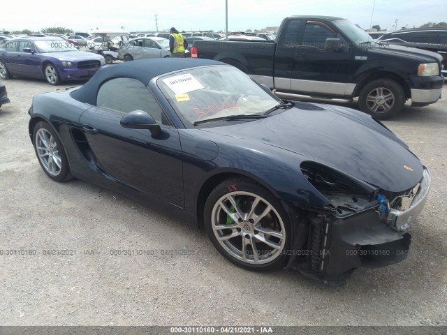 PORSCHE BOXSTER 2014 wp0ca2a89es121809