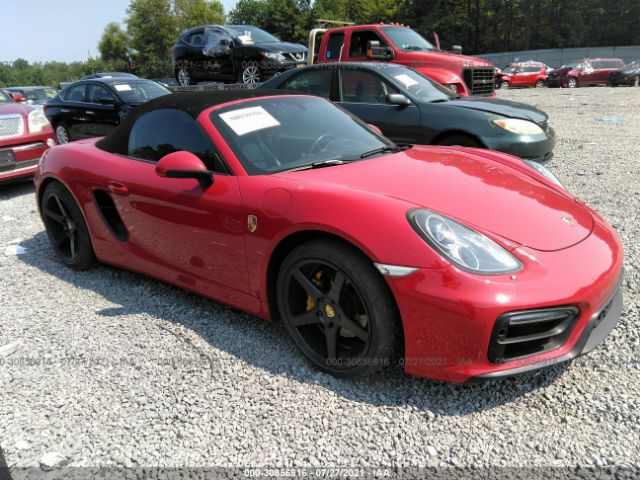 PORSCHE BOXSTER 2015 wp0ca2a89fs121052