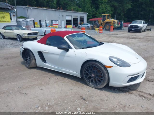 PORSCHE 718 BOXSTER 2017 wp0ca2a8xhs221440