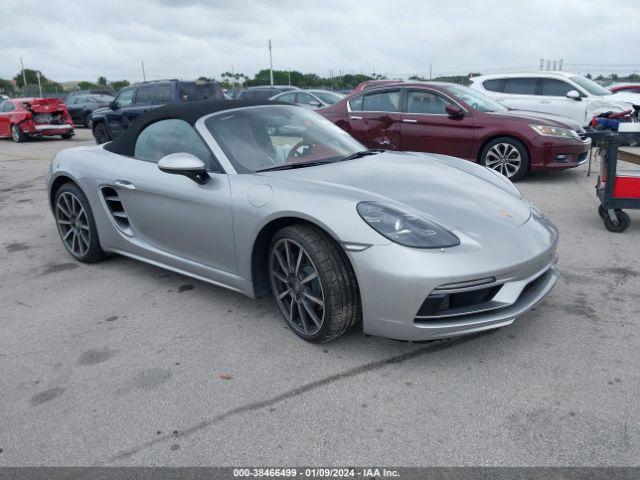 PORSCHE 718 BOXSTER 2022 wp0ca2a8xns205623