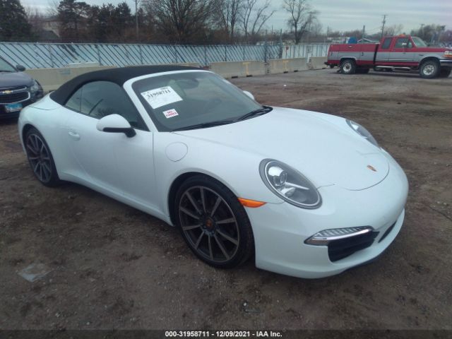 PORSCHE 911 2014 wp0ca2a9xes140829