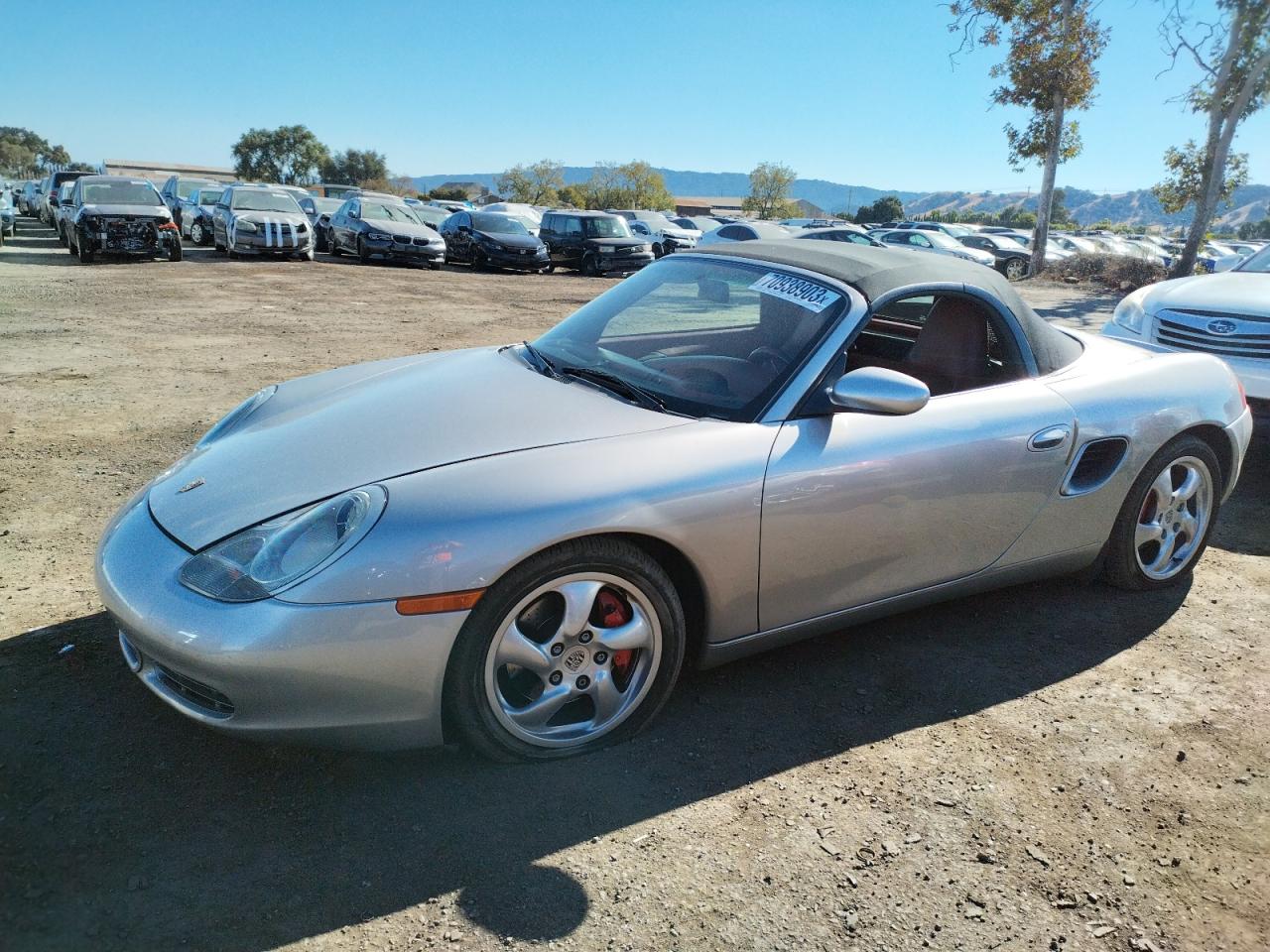 PORSCHE BOXSTER 2000 wp0cb2989yu664619