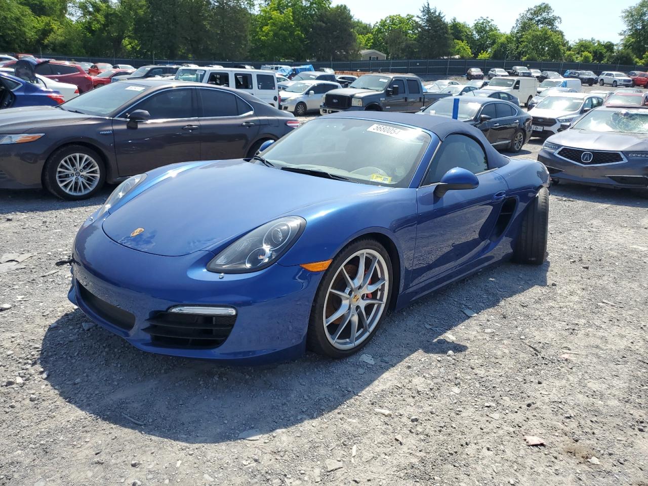 PORSCHE BOXSTER 2013 wp0cb2a80ds132144