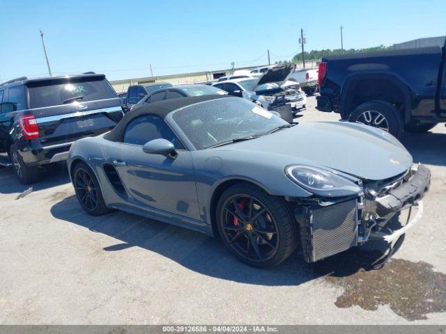 PORSCHE 718 BOXSTER 2017 wp0cb2a80hs240978