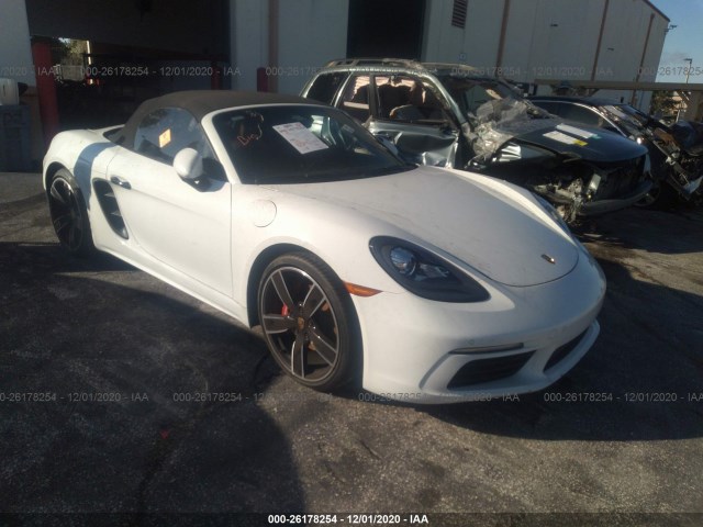 PORSCHE 718 BOXSTER 2017 wp0cb2a80hs241242