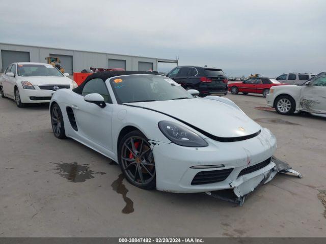 PORSCHE 718 BOXSTER 2019 wp0cb2a81ks228734