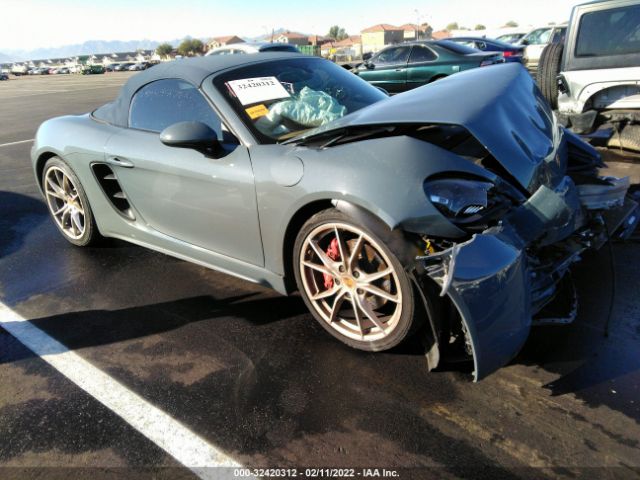 PORSCHE 718 BOXSTER 2017 wp0cb2a84hs240255