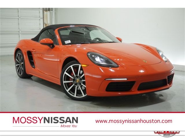 PORSCHE 718 BOXSTER 2017 wp0cb2a85hs240135