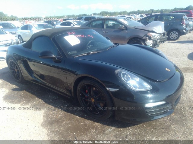 PORSCHE BOXSTER 2016 wp0cb2a87gs140147