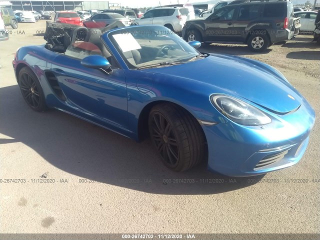 PORSCHE 718 BOXSTER 2017 wp0cb2a89hs241434