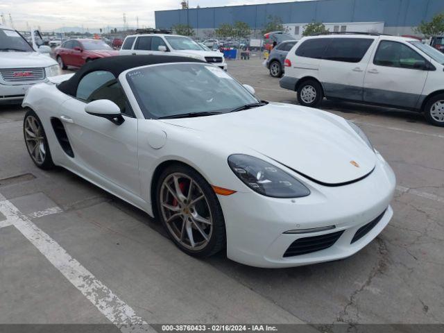 PORSCHE 718 BOXSTER 2022 wp0cb2a8xns221074