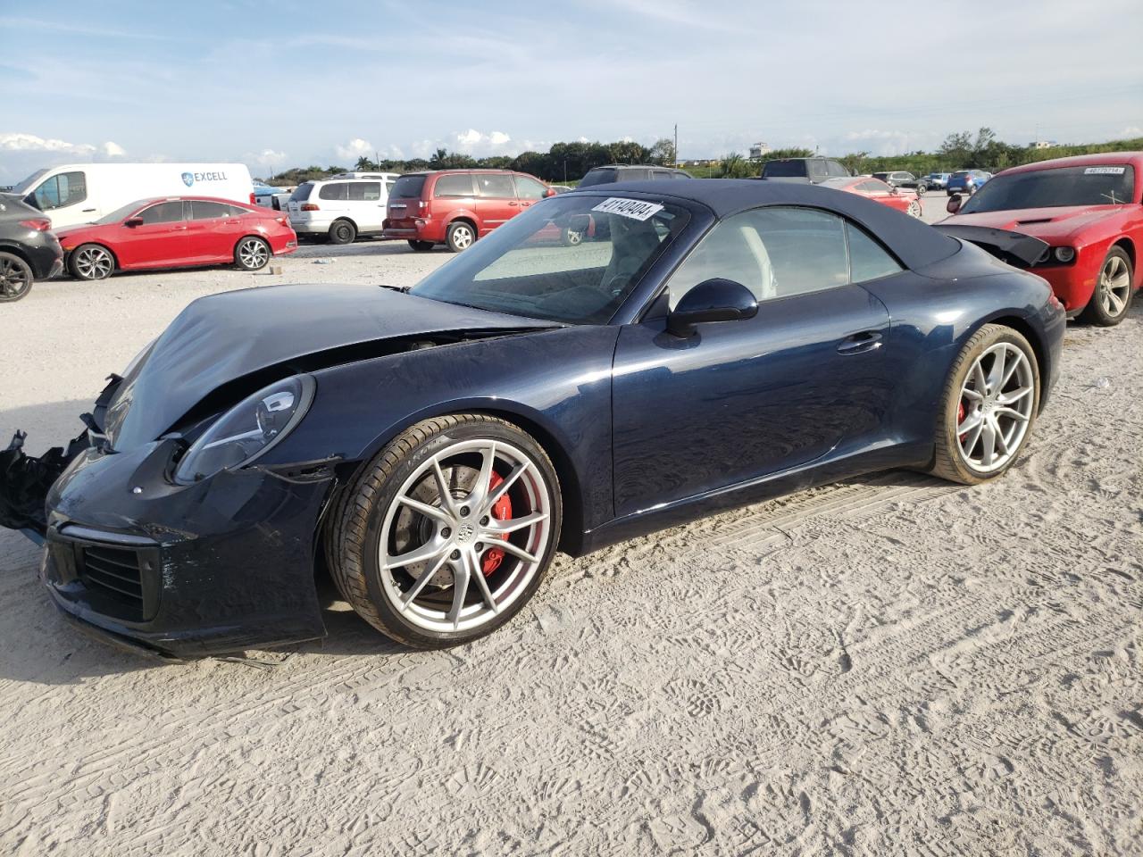 PORSCHE 911 2017 wp0cb2a96hs154969