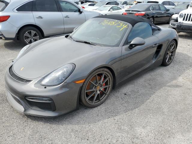 PORSCHE BOXSTER SP 2016 wp0cc2a80gs152413