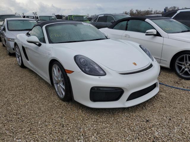 PORSCHE BOXSTER SP 2016 wp0cc2a84gs152284