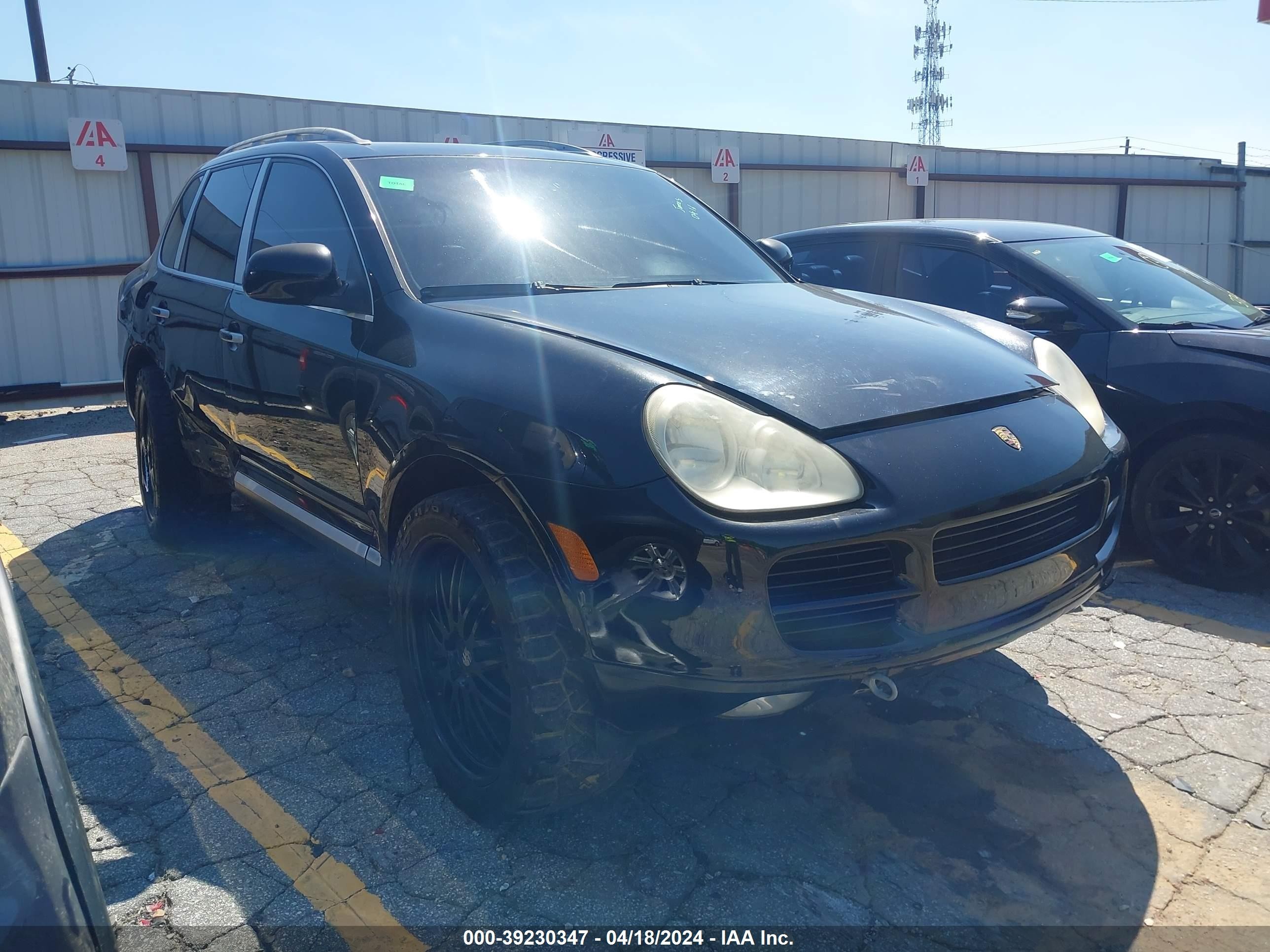 PORSCHE CAYENNE 2006 wp1aa29p06la22843