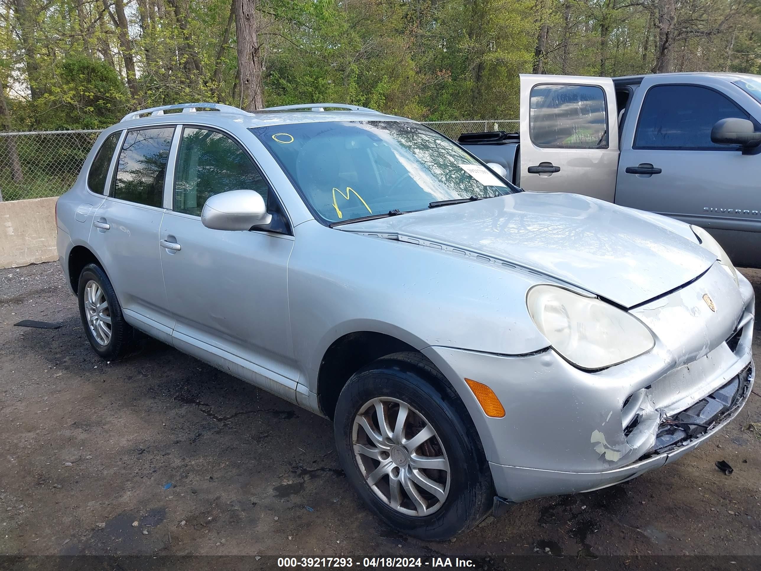 PORSCHE CAYENNE 2006 wp1aa29p16la24763