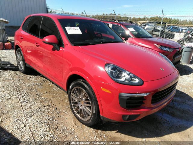 PORSCHE CAYENNE 2016 wp1aa2a20gla02478