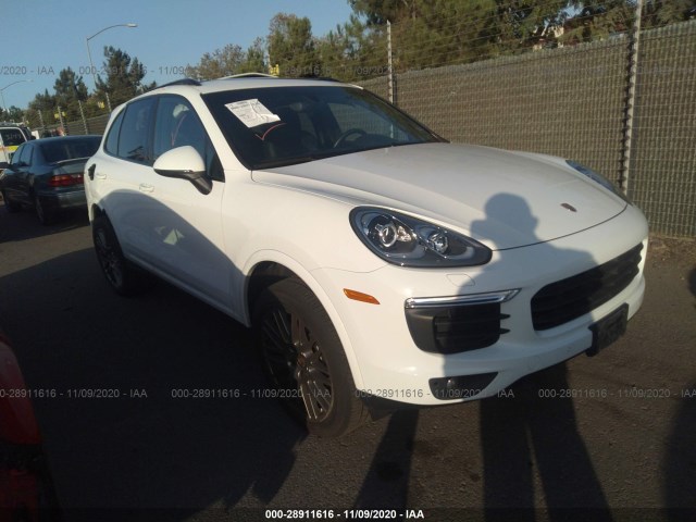 PORSCHE CAYENNE 2017 wp1aa2a20hka84266