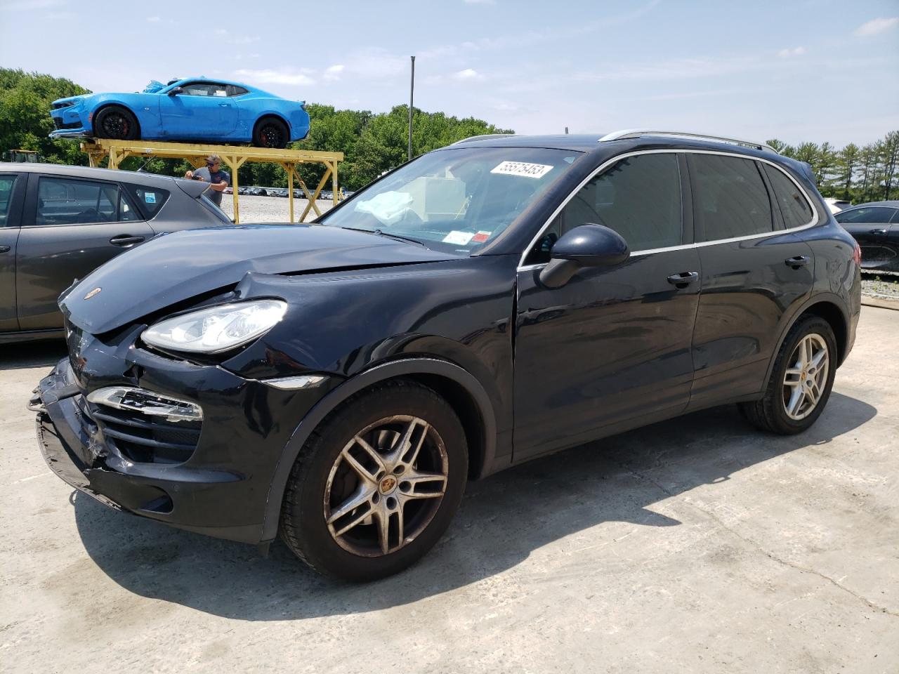 PORSCHE CAYENNE 2014 wp1aa2a26ela95813