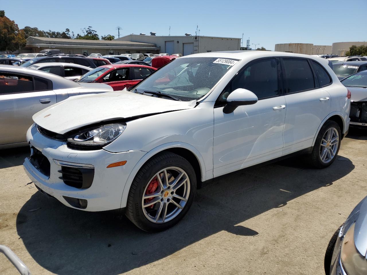 PORSCHE CAYENNE 2017 wp1aa2a26hka85471