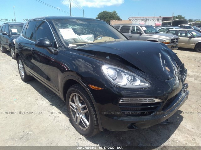 PORSCHE CAYENNE 2013 wp1aa2a27dla00609